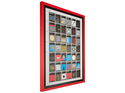 25mm 'Gelato' Red Frame Moulding