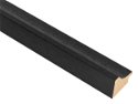 46mm 'Domino' Black Open Grain FSC™ Certified 100% Frame Moulding