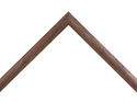 20mm 'Hockey' Bare Wood Black Walnut Frame Moulding