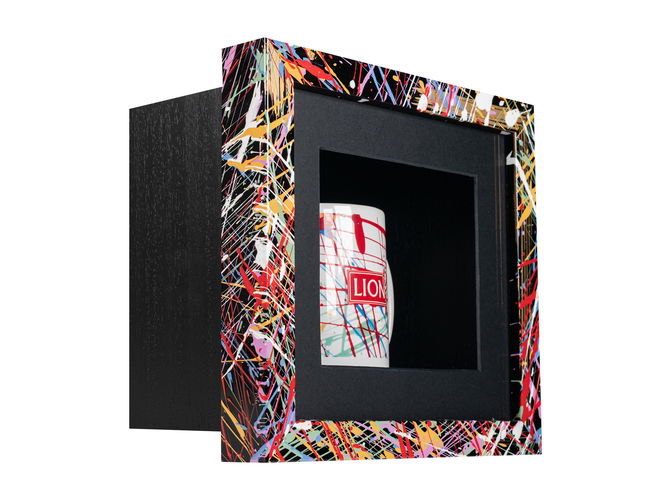 20x32mm 'Jackson' Black with Multicolour FSC™ Certified 100% Frame Moulding