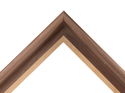 12mm 'Hockey L Style' Walnut Veneer 42mm rebate FSC™ Certified 100% Frame Moulding