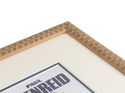 20mm 'Etch' Distressed Matt Gold FSC™ Certified 100% Frame Moulding