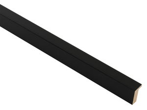 15x25mm 'Mono' Matt Black FSC™ Certified 100% Frame Moulding
