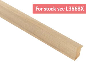 25x40mm 'Bare Wood' Ayous FSC™ Certified 100% Frame Moulding