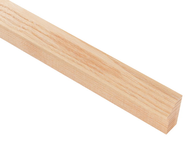 25x40mm 'Bare Wood' Ash FSC™ Certified 100% Frame Moulding