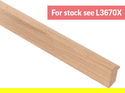 25x40mm 'Bare Wood' Oak FSC™ Certified 100% Frame Moulding