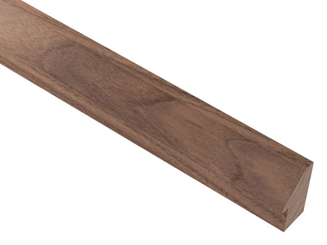 25x40mm 'Bare Wood' Black Walnut Frame Moulding