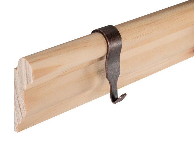 63mm 'Picture Rail' Pine Georgian