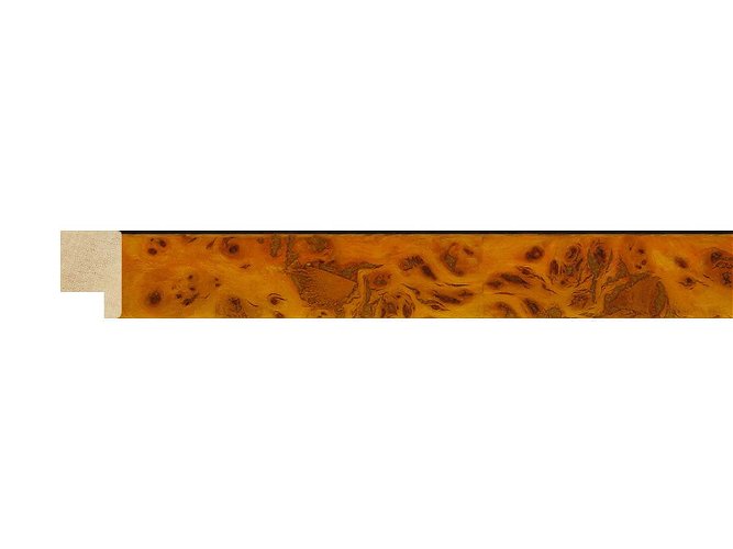 20mm 'Windsor' Gloss Elm Burl Veneer Frame Moulding