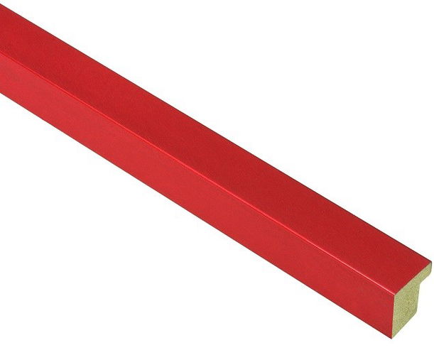 22mm Minerva M153 Brushed Metallic Red Box of 172m Frame Moulding