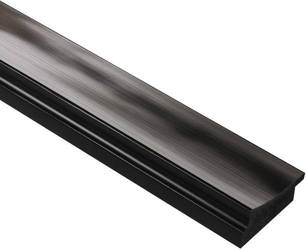 55mm Minerva M156 Gloss Gunmetal Frame Moulding