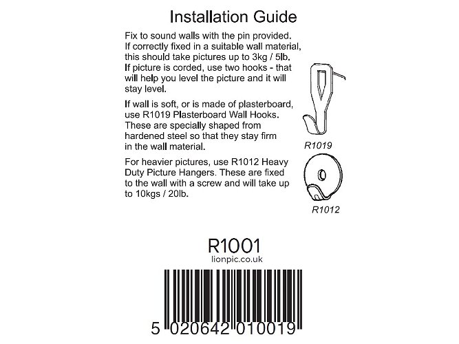 R1001 installation guide
