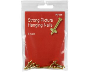 Strong Picture Hanging Nails 20 packs
