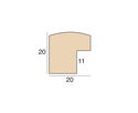 Sample L1245, 20mm 'Bare Wood' Cherry FSC™ Certified Mix Credit