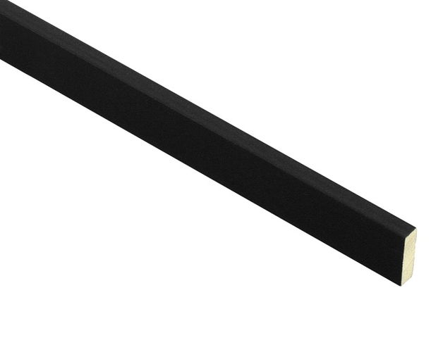 Sample L1690, 6mm Paper Wrapped Spacer - Charcoal Black