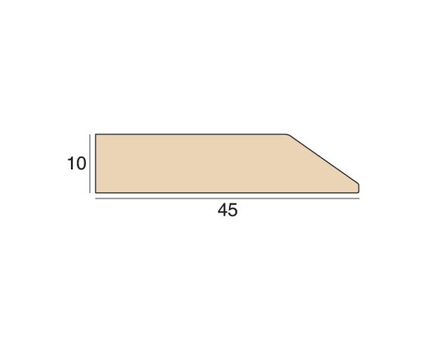 Sample L1691, 45mm 'Bare Wood Slip' Ayous