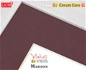 Value Cream Core Maroon Mountboard 1 sheet