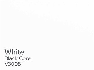 LION White 1.25mm Black Core Mountboard 1 sheet