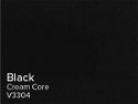 LION Black 1.25mm Cream Core Mountboard 1 sheet
