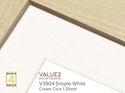 VALUE2 Pallet Jumbo Cream Core Simple White 1.25mm Mountboard 500 sheets