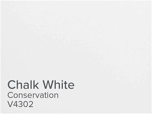LION Chalk White 1.4mm Conservation Textured Mountboard 1 sheet