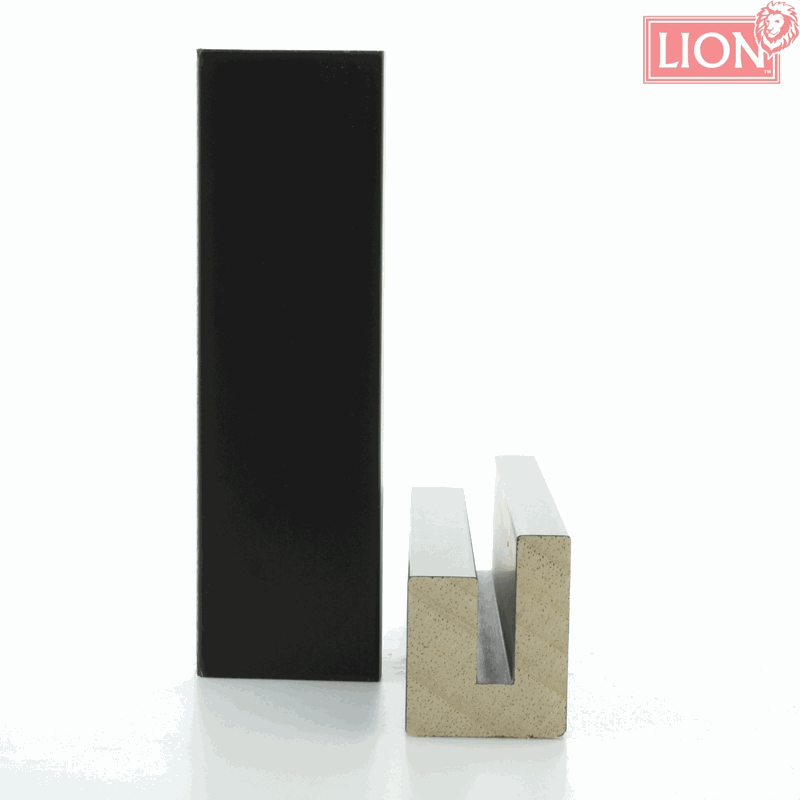 10mm Face 'Panel Tray' Matt Black for Panels up to 8mm Thick FSC™ Certified 100%